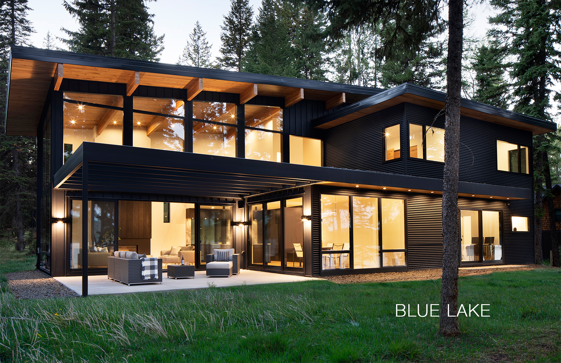 Yellowstone Club luxury private tasting room with oak millwork