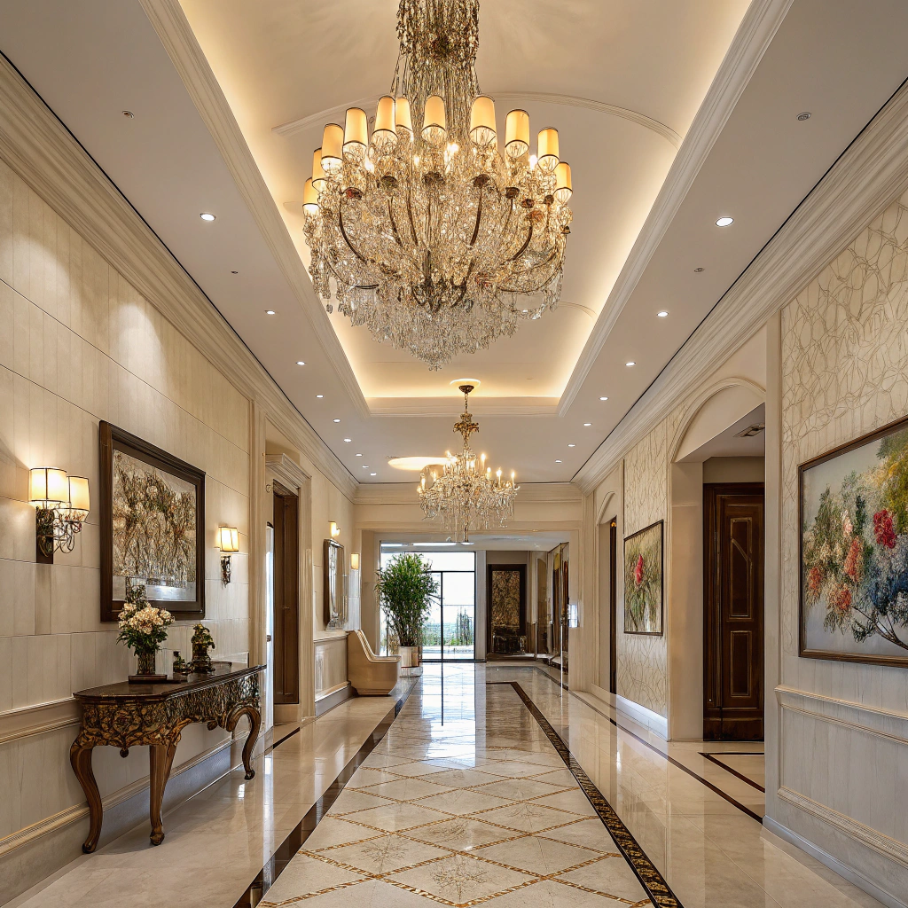 Burnished Copper Vestibule