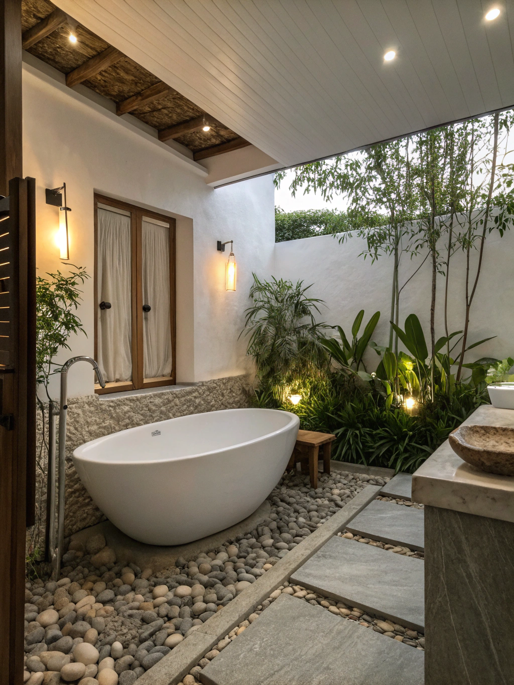Honed Quartzite Spa Sanctuary